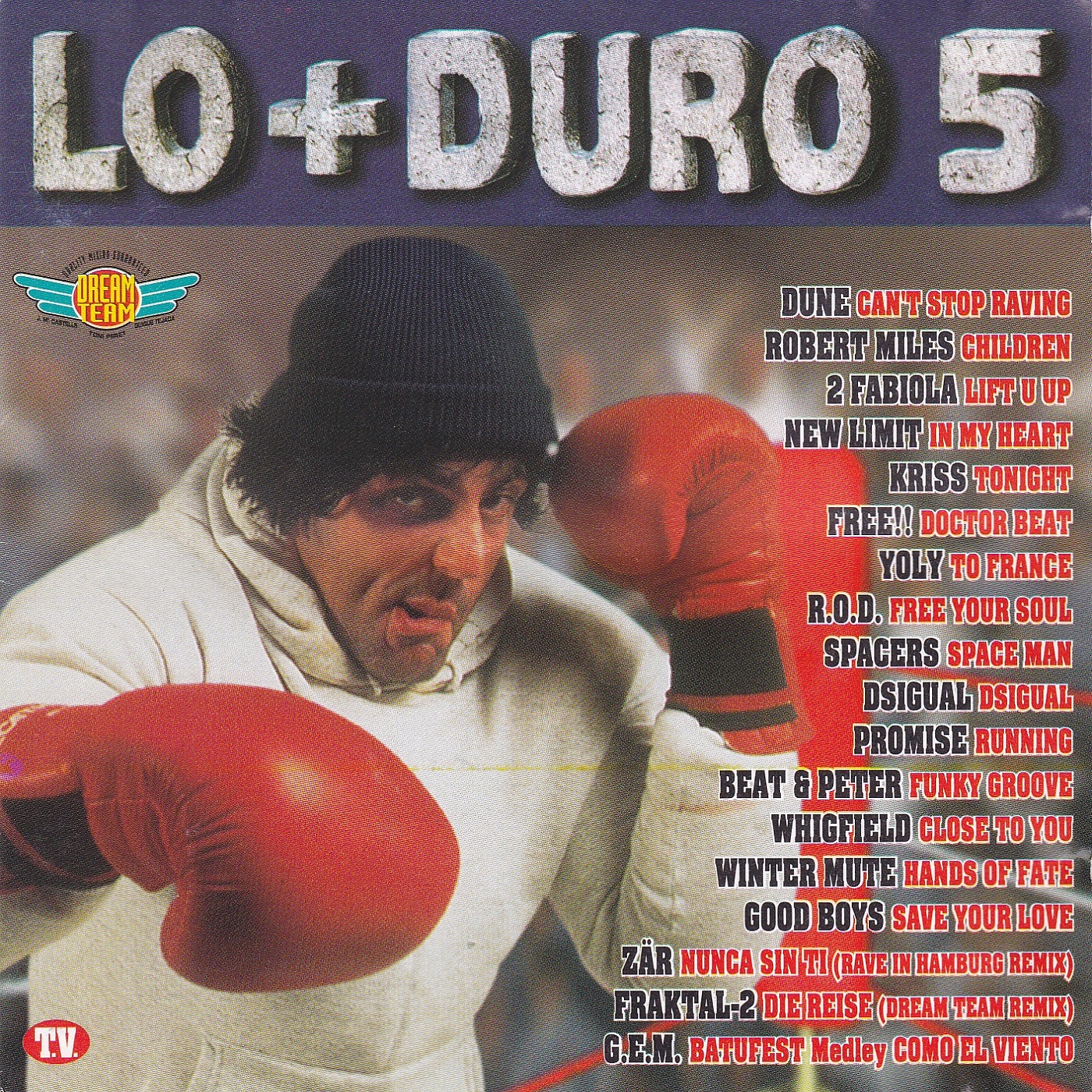 Lo + Duro 5 - 2 CD's - 1996 - Max Music - ellodance