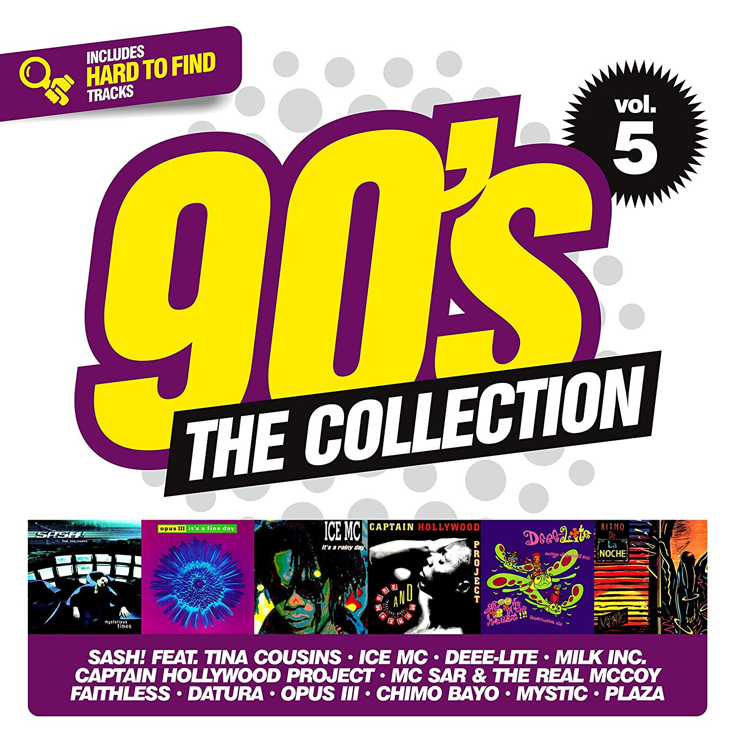 90's The Collection Vol. 5 - 2 CD's - 2019 - Blanco Y Negro Music 